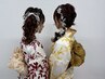 【浴衣/お祭り】浴衣似合わせヘアメイク40分¥5500
