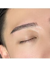 ビューステージ アイブロウサロン 天神/メンズストレート眉