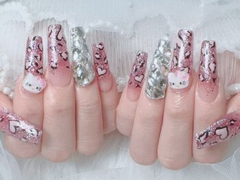 メイク 池袋(Meik)/ヒョウ柄スカルプ