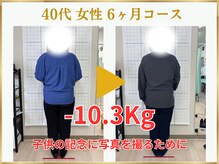 東広島あい整体院/40代ダイエット実績