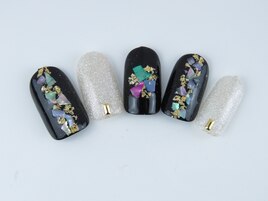 カラフルシェルネイル90分6930円