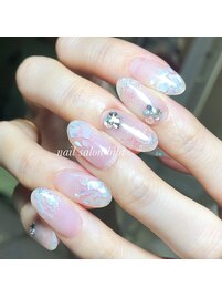 シンプルシェルネイル