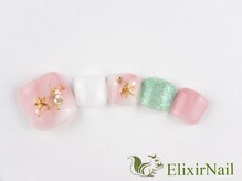 エリクサーネイル 池袋(Elixir Nail)/フット やり放題/クーポン使用