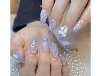 ココネイル(coco nail)/チップ長さ出し持ち込みデザイン