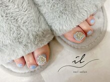 イル 神戸店/水色ワンカラー×ブランド