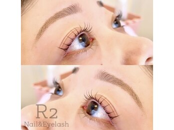 アイラッシュサロンアールツー(eyelash salon R2)/まつ毛パーマ+美眉アイブロウWAX