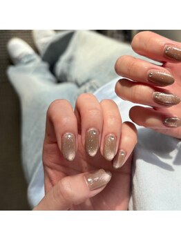 マーレネイル 高槻店(mare nail)/magnet（+ストーン）