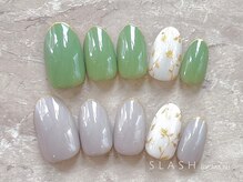 ネイルサロン スラッシュ(SLASH)/【西村】アート定額¥8580