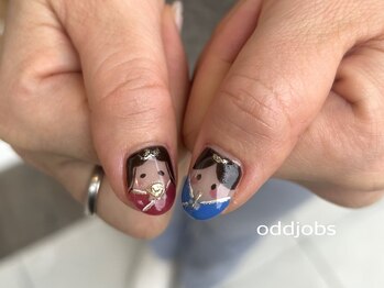 オッドジョブス ネイルアンドアイラッシュ 府中店(odd jobs Nail & Eyelash)/【パラジェル】ひな祭り