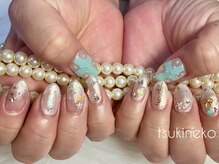 月猫/推し概念ネイル