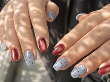 レアネイル(Lea nail)/流行りのハートネイル