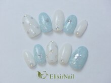 エリクサーネイル 神田(Elixir Nail)/シンプル/クーポン使用