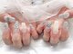モシ(Moci)の写真/【自爪に優しいパラジェル・フィルイン対応♪】ストーン・パーツが種類豊富でアートの再現性にも自信アリ◎