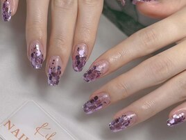 ラメグラデーショ