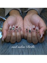エスフィーネイルサロン ブリーユ(Esfy nailsalon Brille)/キラキラベイビーブーマーネイル