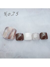 フットネイル：No.75