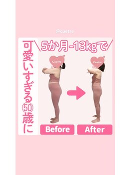 キュートレ 門前仲町店(Cuetre)/お客様のビフォアフ♪