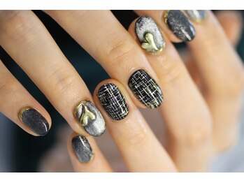 ツイードネイル