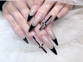 モカ 京橋(moca)/【Ayano】フレンチネイル