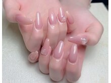 メオネイル(MEO NAIL)/自爪ロング　ワンカラー