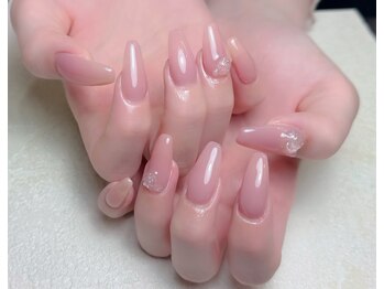 メオネイル(MEO NAIL)/自爪ロング ワンカラー