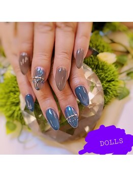 トータルビューティーサロン ドールズ(total beauty salon Dolls)/カラーアシンメトリー