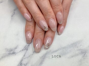 ネイルアトリエルカ(nail atelier LUCA)/W-978 ナチュラル大人ニュアンス