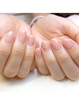 ピオニーネイル(peony nail)/オフィスヌーディーネイル