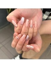 トータルサロン 白べぇーっ プラス/桜ネイル