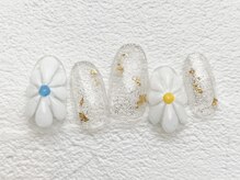 リーチェ ビューティアンドネイルサロン 大名店(Beauty&Nail Salon)/ぷっくりフラワー♪