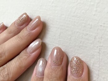 アメリアンドカシェット(Amelie&Cachette)/ブライダルネイル:maika