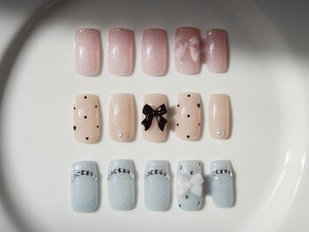 プラー(plur)の写真/＼パーツの種類が豊富◇多数の定額メニューあり!／シンプル～アートまでトレンド活かしたデザインが魅力♪