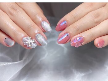 キュウキュウ(99-QQ)/夏オーロラネイル 持ち込み