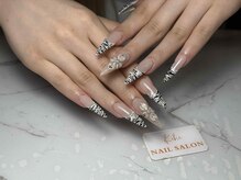 キヒ 渋谷店(Kihi)/豹柄ネイル/フレンチ/３d花/花