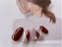アグニークリッシェ(Agunik Riche)/【チェックネイル】