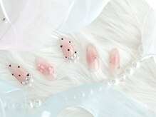 リーフオレンジアイラッシュ(leaf orange eyelash)/持ち込みデザインコース