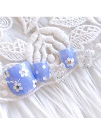 フットホログラムネイル