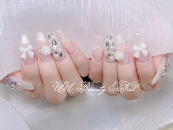 ユーユービューティネイル 上野御徒町店(UU Beauty&Nail)の写真/【チップ長さ出し7580円~】推し色が必ず見つかる！韓国・ワンホン系◎[上野/上野御徒町/スカルプ/長さだし]