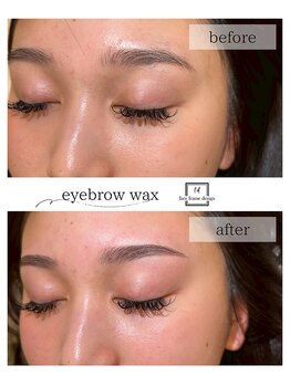 フェイス フレーム デザイン(face frame design)の写真/お得に理想の眉へ！眉毛ワックスフェイシャルがお初限定クーポン多数で体験◎