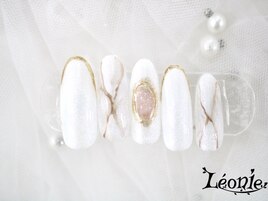 ニュアンス大理石ネイル