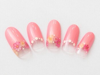 フラワーネイル￥8980