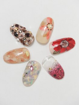 ビアンカ(Bianca)/秋ネイル♪