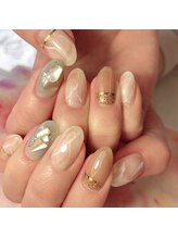 トータルサロン 白べぇーっ プラス/春ネイル