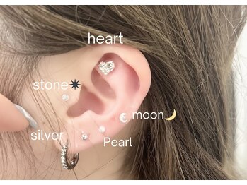 アマンズアイ(amans eye)/耳つぼジュエリー10個コース