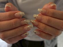 アイネイルズ 三宮店(I nails)/キラキラグラデストーン￥8550