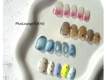 プルースラウンジ トウキョウ(Plus Lounge TOKYO)/9月の定額ネイル[パラジェル]