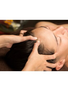 ヘッドスパで癒されたい