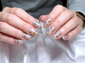 ハート/きらきら/ホログラム