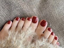 サン ネイル(SUN nail)の雰囲気(フットネイルワンカラー¥5000)