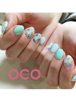 オコネイル ネイルサロンアンドスクール(OCO nail)/エアブラシ ニュアンスアート☆